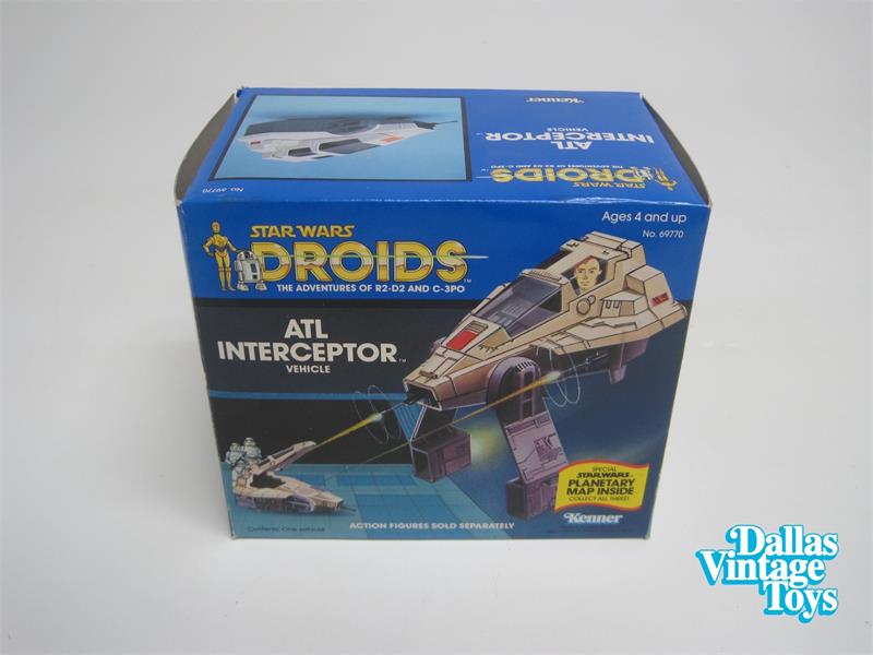 1985 Kenner Star Wars DROIDS ATL Interceptor Vehicle (1B)