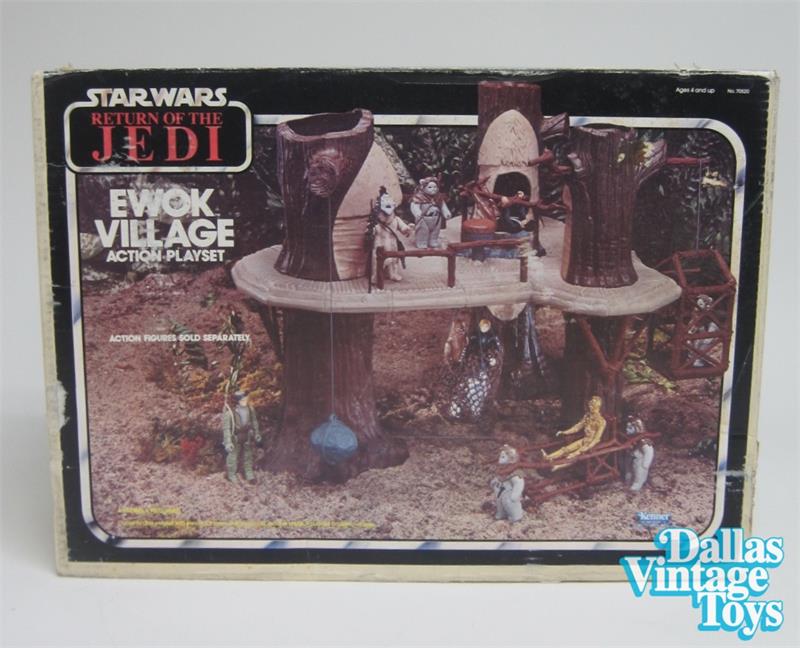 star wars ewok playset