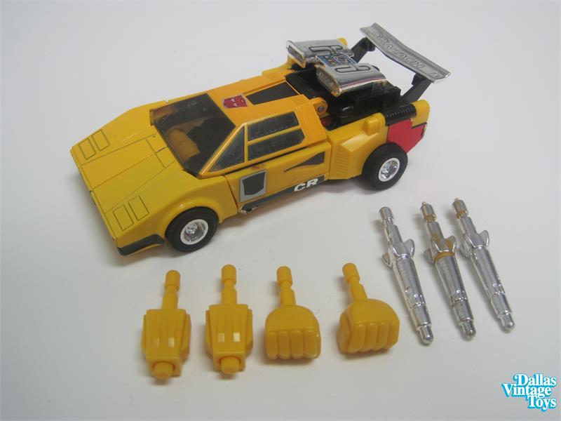 transformers g1 sunstreaker toy