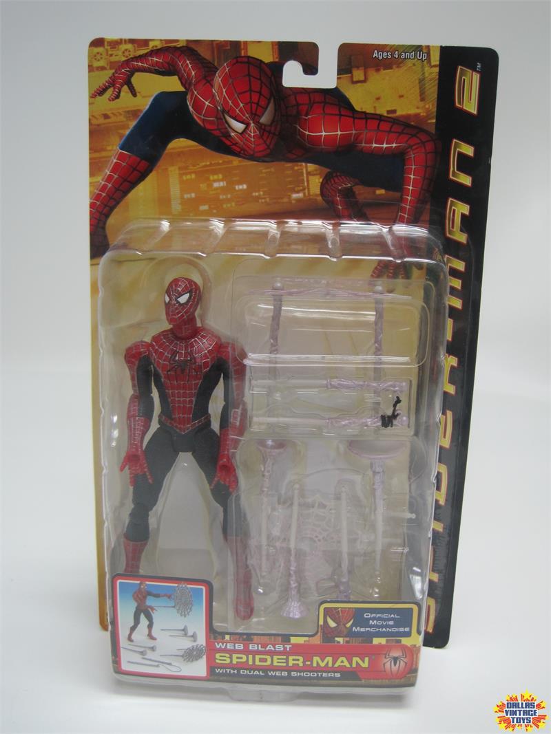 spider man web blast