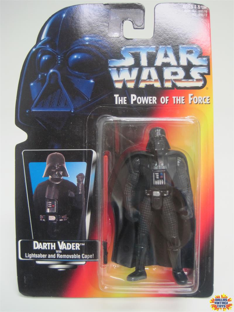star wars power of the force potf2 flashback darth vader action figure