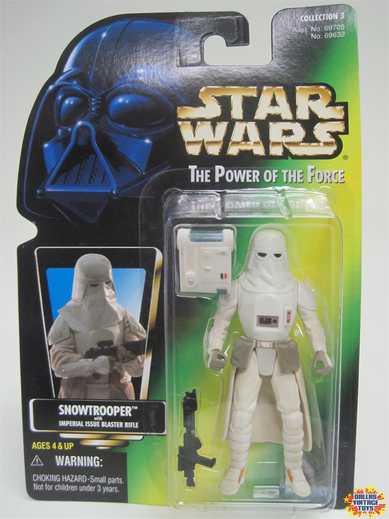 1997 Kenner Star Wars The Power of the Force 2 Snowtrooper (1A)