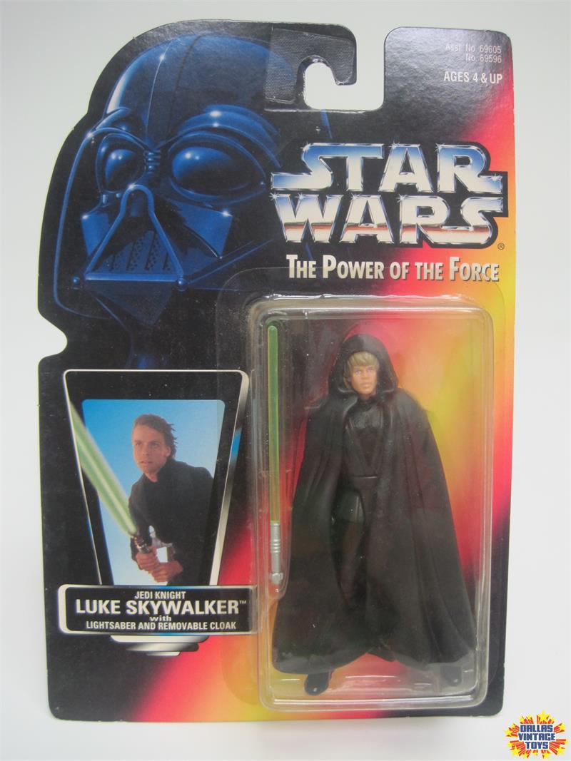 star wars the power of the force luke skywalker action figure