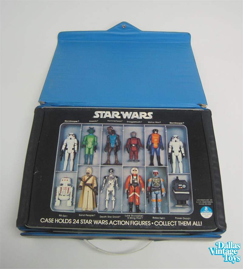kenner star wars mini action figure collector's case