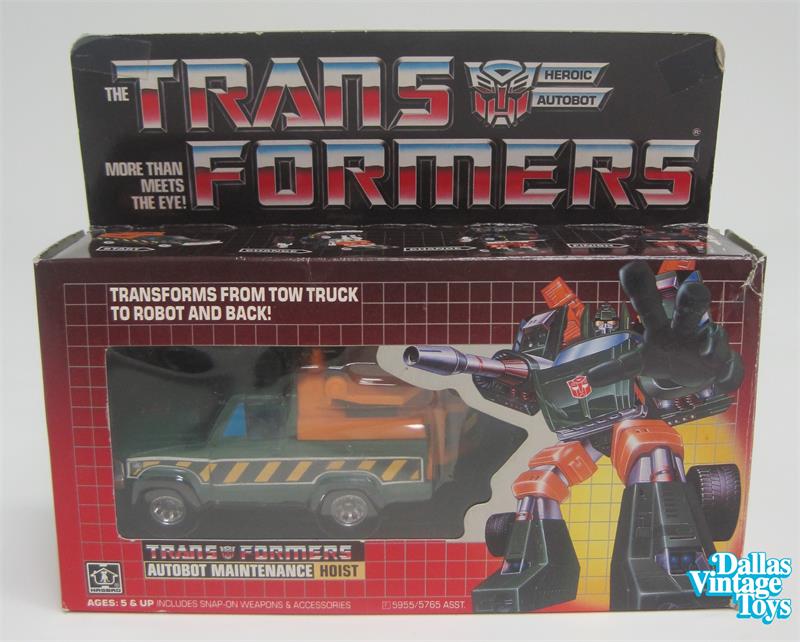 transformers g1 hoist toy