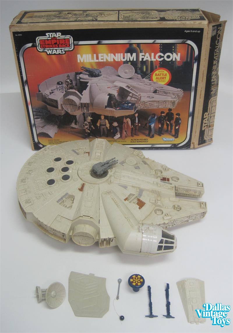 80's millennium falcon toy
