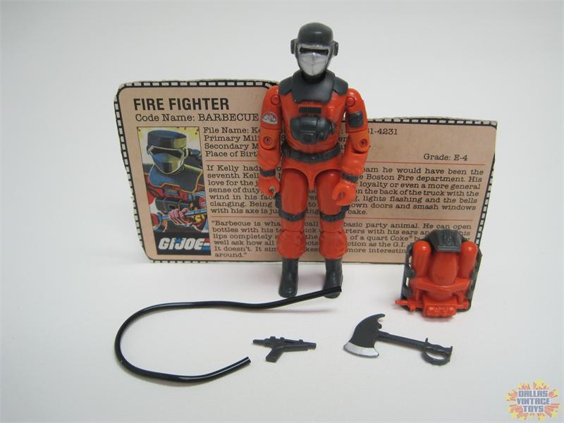 1985 Hasbro GI Joe Barbecue (75D)