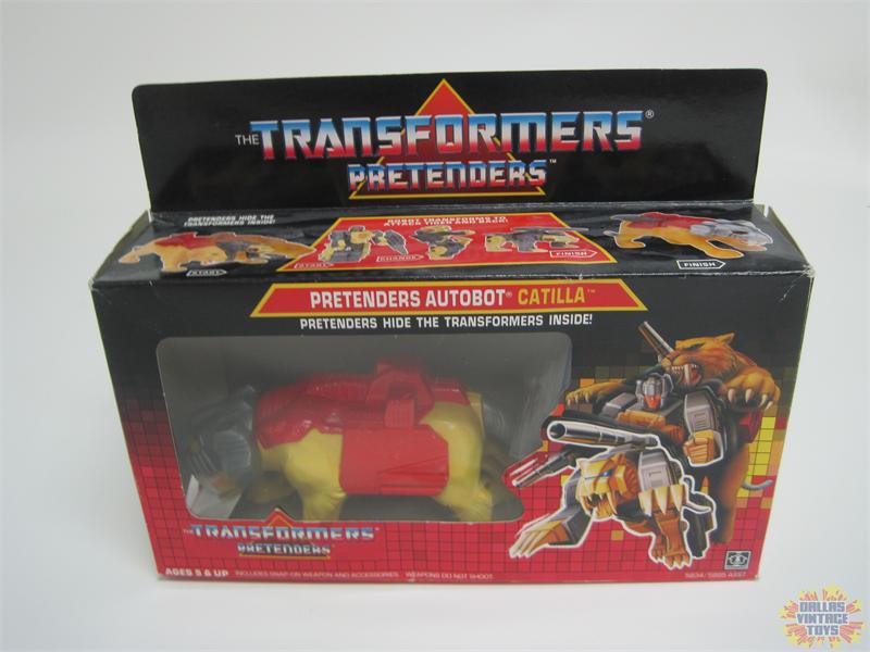 1987 Hasbro Transformers Pretenders Autobot Catilla
