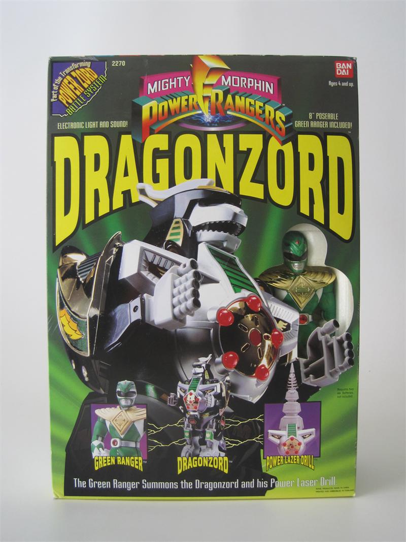 mighty morphin power rangers green ranger dragonzord