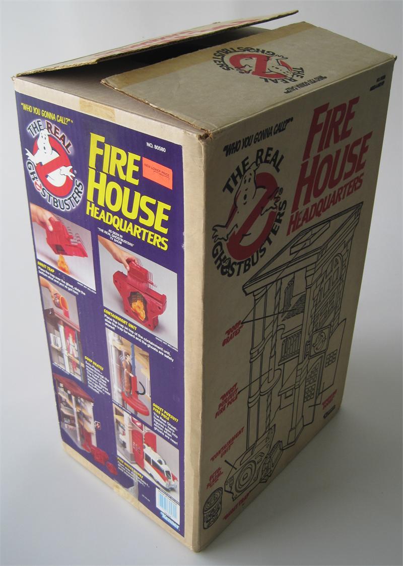1987 Kenner Real Ghostbusters Series 2 Playset Fire House MIB