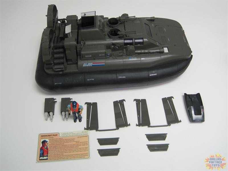 1984 Hasbro GI Joe Killer Whale Hovercraft Complete w/ Box
