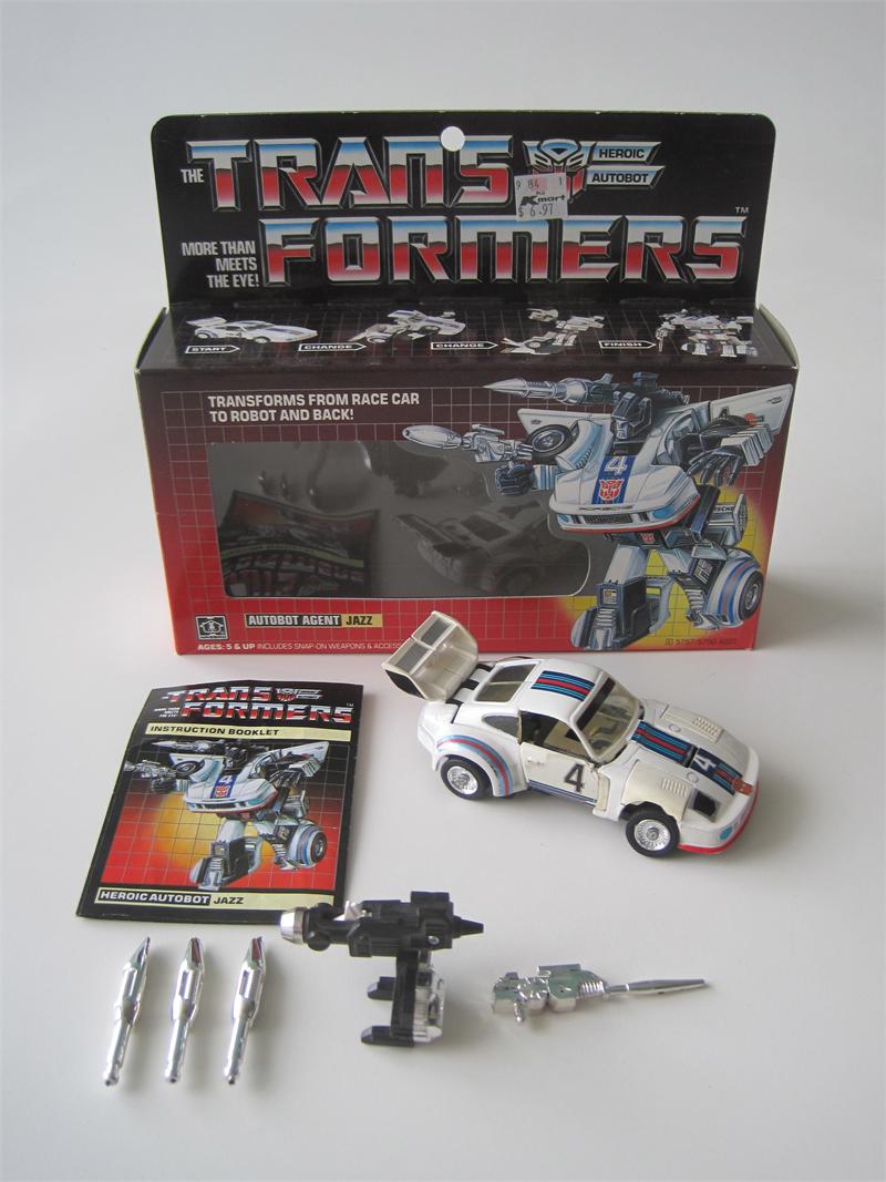 Transformers G1 1984 Jazz Complete w/ Box
