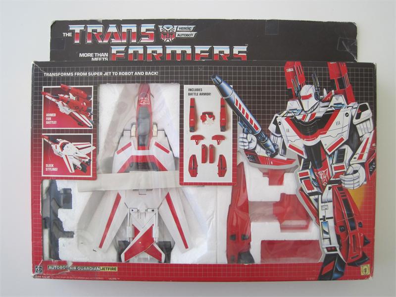 Transformers G1 1985 Jetfire with Box