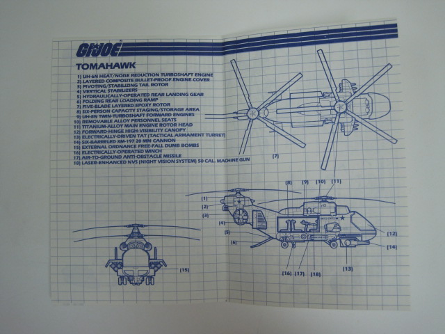 gi joe tomahawk 1986