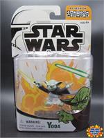 Star Wars Clone Wars Animated 2003 Yoda Figure 3 75/" Hasbro Marvel Disney 12 for sale online