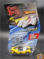 ミニカー hot wheels speed racer 2008 Hot Wheels Rare SPEED RACER GRAY GHOST Race Car w Saw