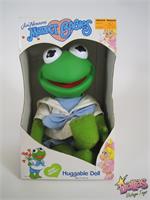 Lunettes De Soleil Vintage Muppet Babies Kermit Frog – Nasta 1988 – Garçon – Blanc