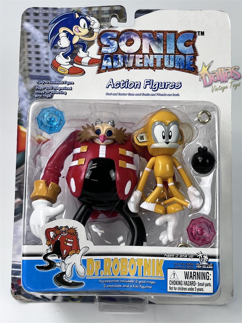 Sonic 3 Action Figure with 2 Rings : Toys & Games 